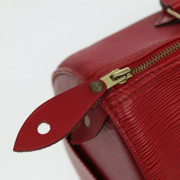 LOUIS VUITTON Epi Speedy 35 Hand Bag Castilian Re - Picture 7 of 16